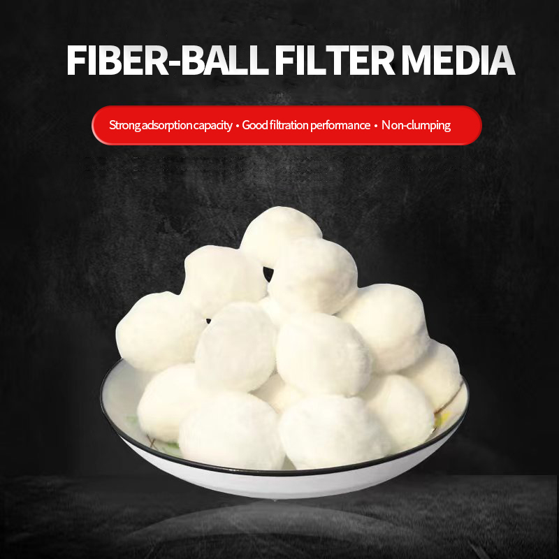 Media Filter Ball Fiber